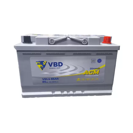 VBD AGM 85 A/h 800 А R+ 315x175x190 мм