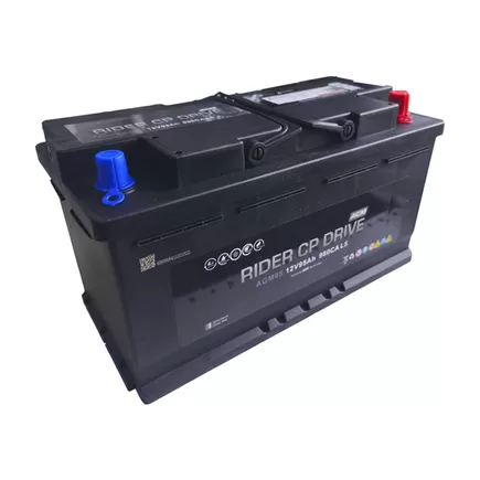 RIDER Drive AGM VRL5 95 A/h 980 А R+ 353x175x190 мм