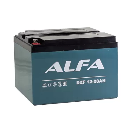 Аккумулятор Alfa 6-DZF-28 (12В/28 А·ч)