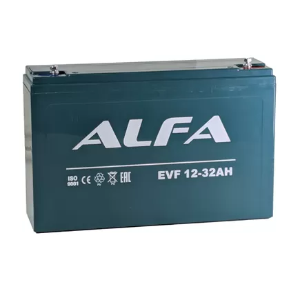 Аккумулятор Alfa 6-EVF-32 (12В/32 А·ч)