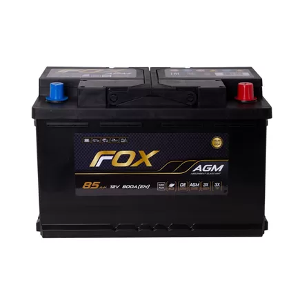 Fox AGM 85 A/h 800 A R+ 315x175x190 мм