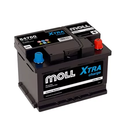Moll Xtra Charge LBN2 60 A/h 580 A R+ 84760 242x175x175 мм