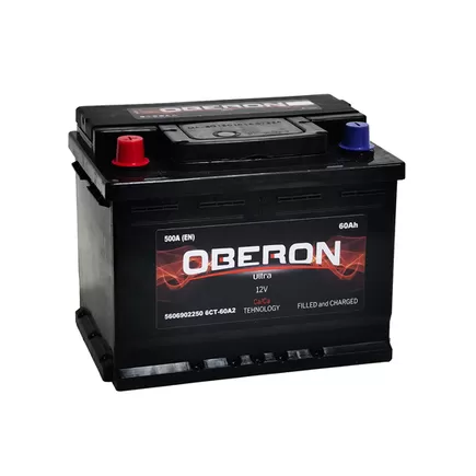 Oberon Ultra 60 A/h 500 A L+ 242x175x190 мм