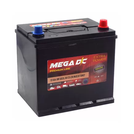 Mega DC 60 A/h 550 A R+ 232x173x204 мм