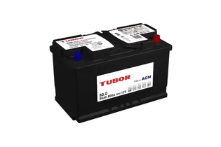Tubor AGM 80 A/h 800 A R+ 315x175x190 мм