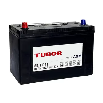 Tubor AGM Asia 85 A/h 800 A L+ 310x175x220 мм