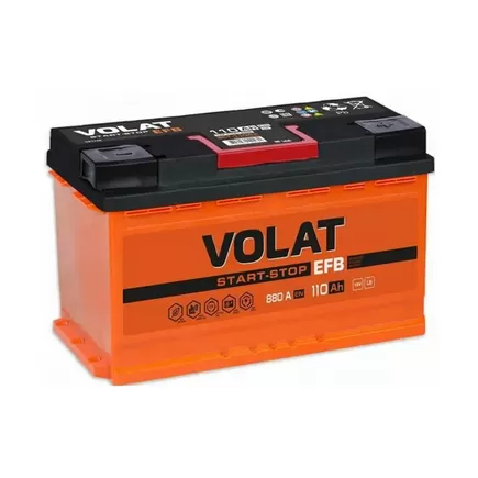 Volat EFB 110 A/h 880 A R+ 354x175x190 мм