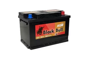 Black Bull AGM 70 A/h 760 A R+ 278х175х190 мм