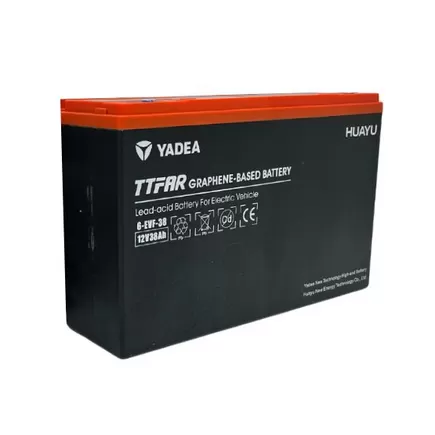 Аккумулятор Yadea 6-EVF-38 (12В/38 А·ч)