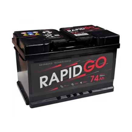 Rapid Go 74 A/h 720 A R+ 278х175х190 мм