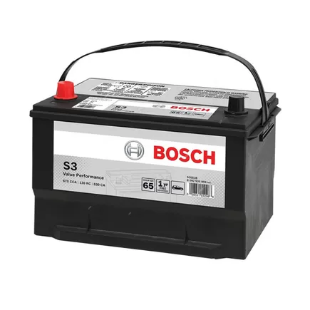 Bosch S3 65 А/h 850 А L+ 294x189x172 мм