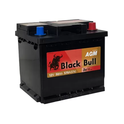 Black Bull AGM 50 A/h 570 A R+ 207х175х190 мм