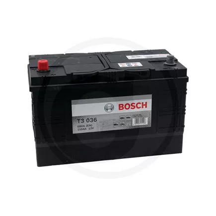 Bosch T3 036 110 А/h 680 A L+ (610 048 068) 347x173x234 мм