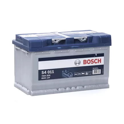 Bosch S4 011 80 А/h 740 A R+ 315x175x190 мм