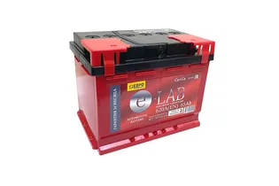 E-Lab 6CT-65 65 A/h 620 A R+ 242x175x190 мм