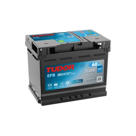 Tudor Start-Stop EFB TL600 60 A/h 640 A R+ 242x175x190 мм