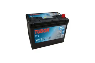Tudor Start-Stop EFB TL754 75 A/h 750 A R+ 260x175x200 мм
