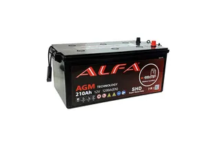 Alfa Truck AGM 210 A/h 1200 A L+ 518x276x223 мм