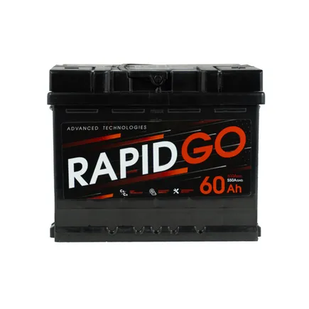 Rapid Go 60 A/h 550 A R+ 242х175х190 мм