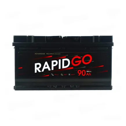 Rapid Go 90 A/h 780 A R+ 353х175х190 мм