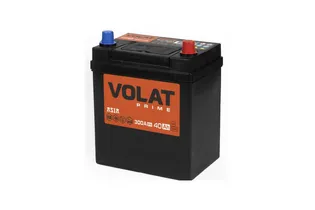 Volat Prime Asia 40 A/h 300 A R+ 187x127x220 мм