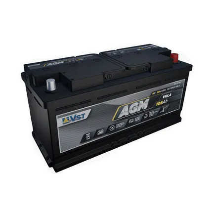 VST AGM 6СТ-105.0 VRLA 105 A/h 960 А R+ 393x175x190 мм