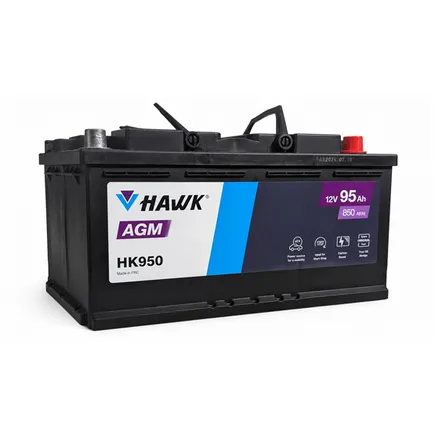 Hawk AGM HK950 95 A/h 850 A R+ 353x175x190 мм