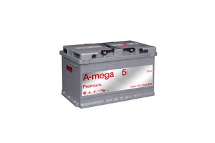 A-MEGA Premium 75 A/h 720 A R+ 278x175x175 мм (низкий)