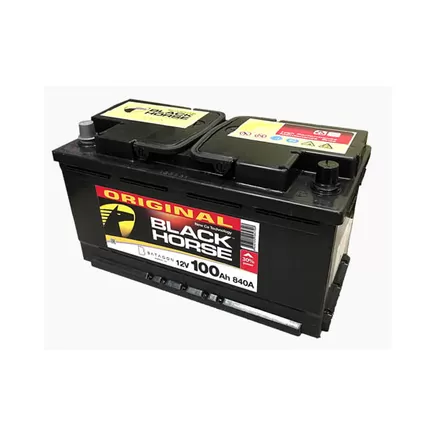 Black Horse 100 A/h 840 A R+ 354x175x190 мм